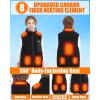 imageFleece Kids Heated Vest  Boys and Girls Lightweight Heating Jacket Coat 2025 Upgraded 74V Battery Pack ampamp Heating ElementBlack