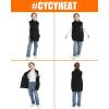 imageFleece Kids Heated Vest  Boys and Girls Lightweight Heating Jacket Coat 2025 Upgraded 74V Battery Pack ampamp Heating ElementBlack