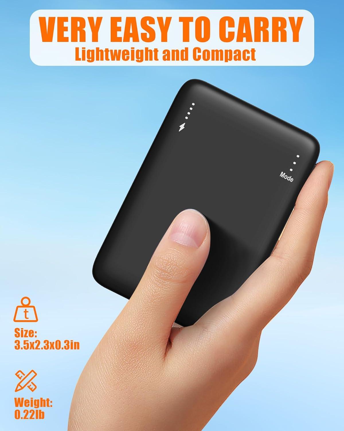 image37V2A 4000mAh Battery Pack DC Port with Temperature Controlfor Heated Gloves Scarf Socks and Heating Slippers1 Pc  5V2A TypeC Port 5000mAh