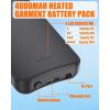 image37V2A 4000mAh Battery Pack DC Port with Temperature Controlfor Heated Gloves Scarf Socks and Heating Slippers1 Pc  37V2A DC Port 4000mAh