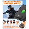 image37V2A 4000mAh Battery Pack DC Port with Temperature Controlfor Heated Gloves Scarf Socks and Heating Slippers1 Pc  5V2A DC and USB Port 4000mAh