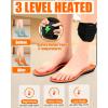 imageHeated Insoles Battery Powered  Arch Support Cuttable Heating Insoles for Women and Men Upgraded 4000mAh Battery PackBlack  Orange