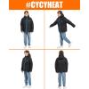 image:imageCYCYHEAT Kids Heated Jacket  Boys and Girls Heating Jackets Hoodie Coat With Battery Pack Heated Clothing for SkiingBlue Upgraded Heating Element