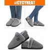 image:imageHeated Slippers for Men amp Women 5000mAh Rechargeable Electric Foot WarmersDark Gray