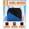 image:imageKids Heated Pants for Boys and Girls Baggy Cargo SweatpantsBlack