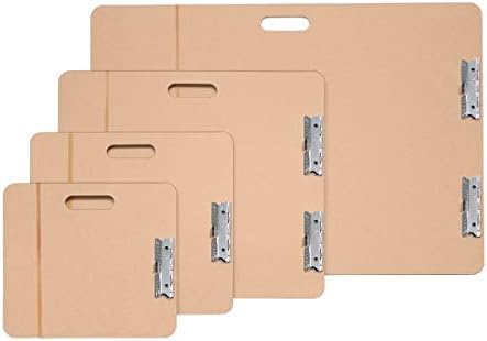 ALVIN Artist Sketch Board with Cutout Handle 18quot x 19quot Model SB1819 Hard Masonite Portable Drawing Board Ideal for School and Studio Use  18 X 19 Inch23 x 26