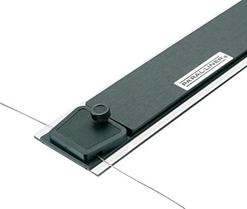 ALVIN ParalLiner Mobile Parallel Straight Edge 36quot Model 110136 Drafting and Architecture Tool for Drawing Parallel Lines Great for Students and Professionals  36 Inches30