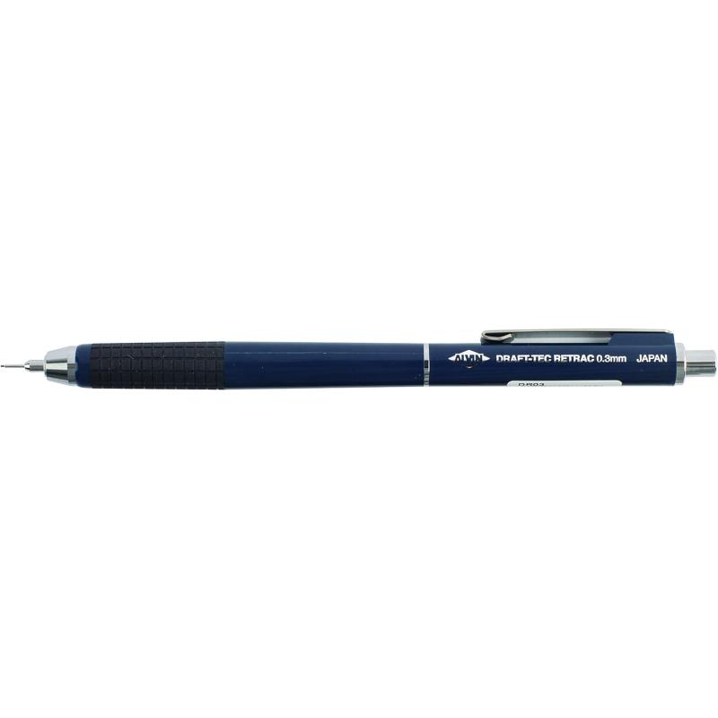 ALVIN DraftTec Retractable Tip Mechanical Pencil 03mm Model DR03 Mechanical Pencil With Retractable Tip For Drafting Architecture Geometry Art and School03 mm