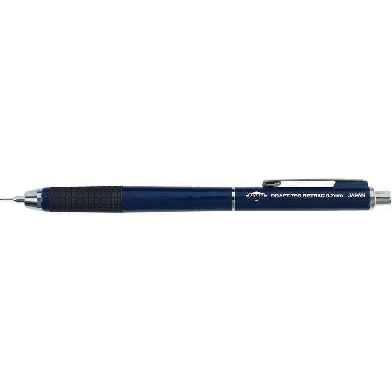ALVIN DraftTec Retractable Tip Mechanical Pencil 03mm Model DR03 Mechanical Pencil With Retractable Tip For Drafting Architecture Geometry Art and School07 mm