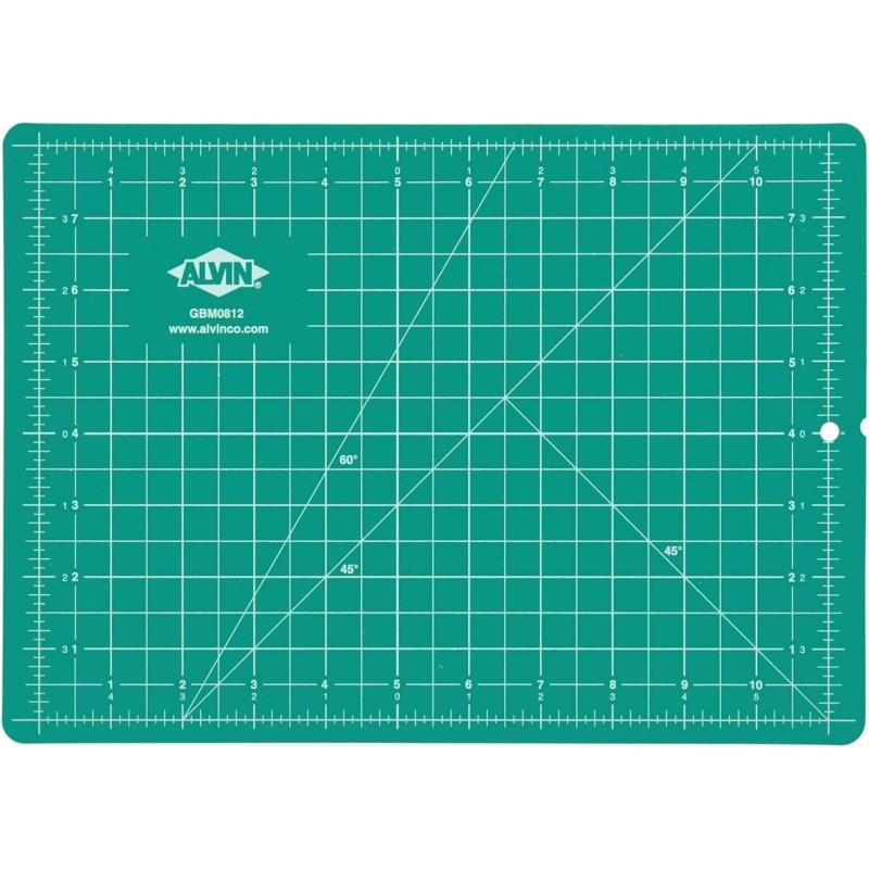 ALVIN GBM SelfHealing Cutting Mat 30 x 42 inch  DoubleSided GreenBlack  5Layer Gridded Surface for Arts Crafts and Sewing  Model GBM304212L x 85W