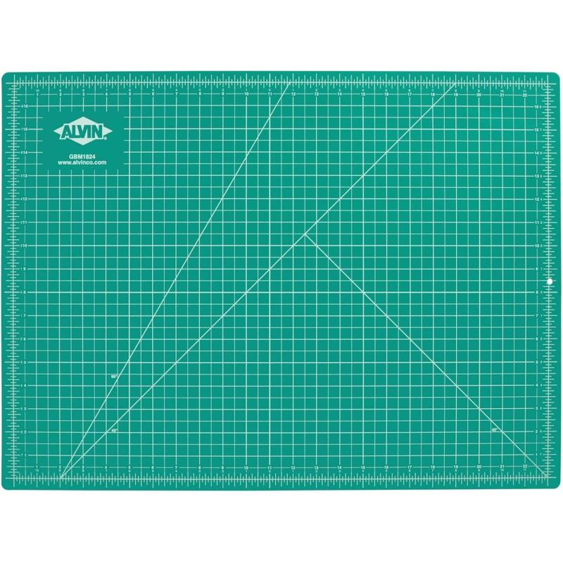 ALVIN GBM SelfHealing Cutting Mat 30 x 42 inch  DoubleSided GreenBlack  5Layer Gridded Surface for Arts Crafts and Sewing  Model GBM304224L x 18W