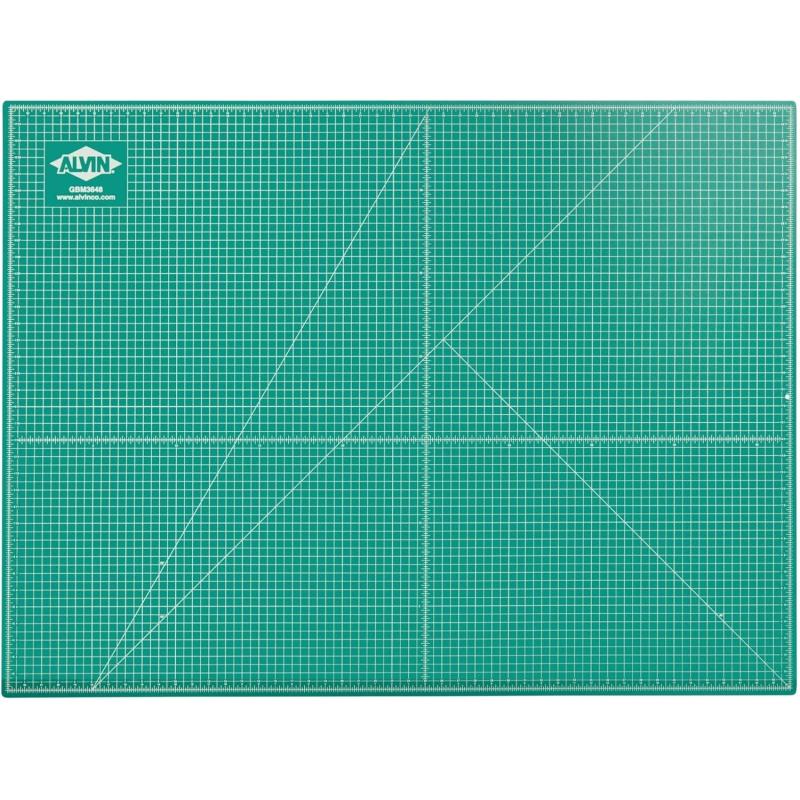 ALVIN GBM SelfHealing Cutting Mat 30 x 42 inch  DoubleSided GreenBlack  5Layer Gridded Surface for Arts Crafts and Sewing  Model GBM304248L x 36W