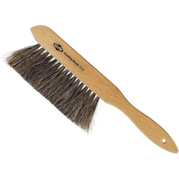 ALVIN 2342 Comfort Curve Dusting Brush 100 Horsehair and Wood Handle Art Drafting and Architecture Cleaning Tool Great for Students Hobbyists and Professionals  15 Inch10 