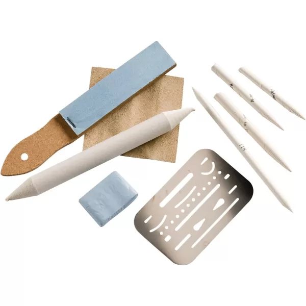 ALVIN Drawing Tools Set Model DTS For Pastel Charcoal Graphite Artwork  9Piece Set