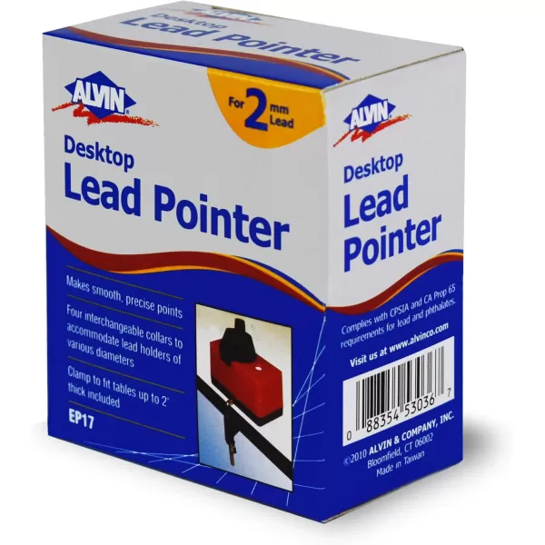 ALVIN EP17 Compact Desktop Lead Pointer Clamp To Fit Tables Up To 2quot Thick