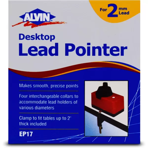 ALVIN EP17 Compact Desktop Lead Pointer Clamp To Fit Tables Up To 2quot Thick
