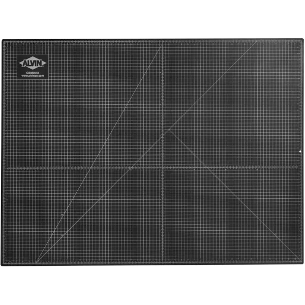 ALVIN GBM SelfHealing Cutting Mat 30 x 42 inch  DoubleSided GreenBlack  5Layer Gridded Surface for Arts Crafts and Sewing  Model GBM304248L x 36W