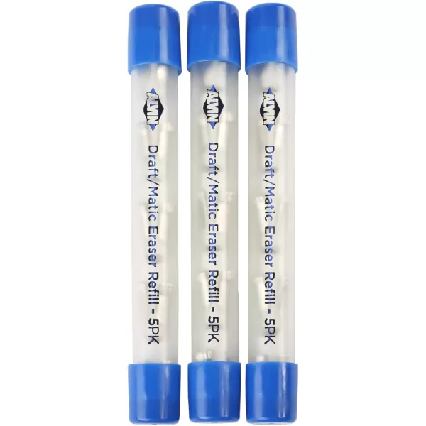 ALVIN Mechanical Pencil Eraser Replacement Pack  Premium Quality Erasers for Precision Erasing