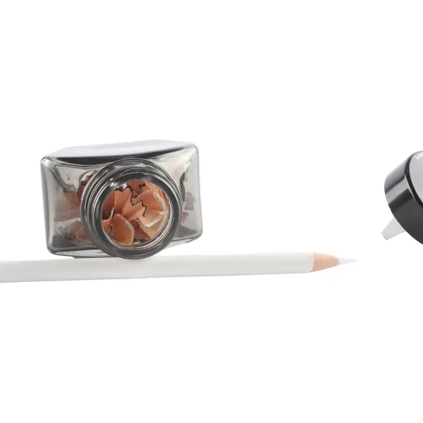 Alvin Charcoal Black Inkwell Pencil Sharpener Model DX25 DUX Glass Inkwell Sharpener for Artists Architects Writers and Drafters Pencil Sharpener with Inkwell Styled Shavings Catch