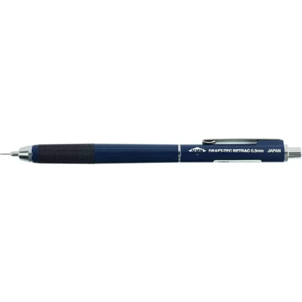 ALVIN DraftTec Retractable Tip Mechanical Pencil 03mm Model DR03 Mechanical Pencil With Retractable Tip For Drafting Architecture Geometry Art and School03 mm