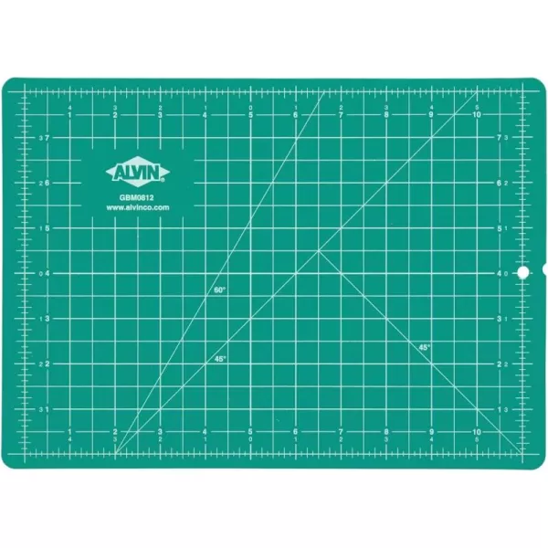 ALVIN GBM SelfHealing Cutting Mat 30 x 42 inch  DoubleSided GreenBlack  5Layer Gridded Surface for Arts Crafts and Sewing  Model GBM304212L x 85W