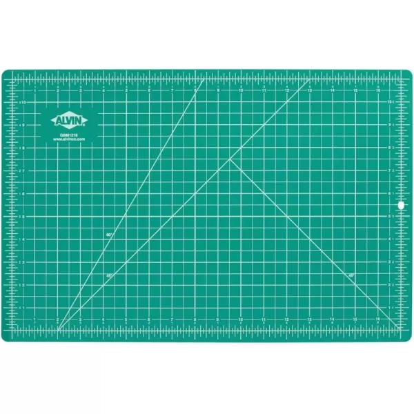 ALVIN GBM SelfHealing Cutting Mat 30 x 42 inch  DoubleSided GreenBlack  5Layer Gridded Surface for Arts Crafts and Sewing  Model GBM304218L x 12W