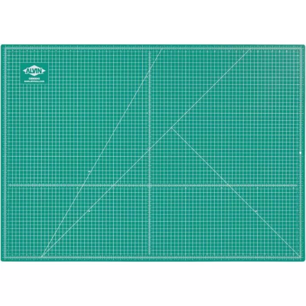 ALVIN GBM SelfHealing Cutting Mat 30 x 42 inch  DoubleSided GreenBlack  5Layer Gridded Surface for Arts Crafts and Sewing  Model GBM304242L x 30W