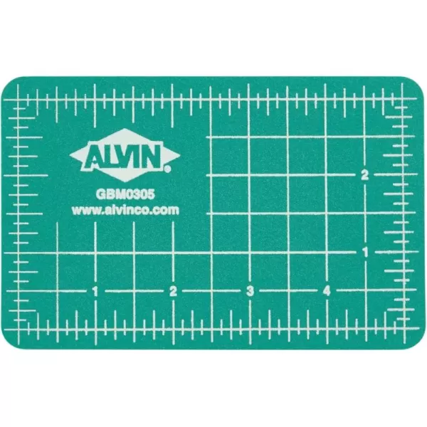 ALVIN GBM SelfHealing Cutting Mat 30 x 42 inch  DoubleSided GreenBlack  5Layer Gridded Surface for Arts Crafts and Sewing  Model GBM304255L x 35W