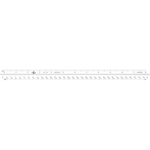 imageALVIN Metric Triangular Scale 12quot Model 117PM White Drafting and Architecture Ruler for Drawing Planning and Design Ideal for Professionals and Students  12 InchesArchitect