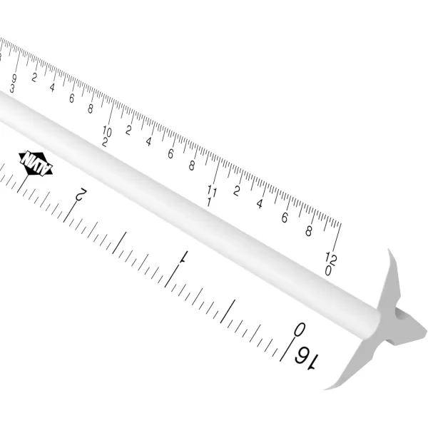 imageALVIN Metric Triangular Scale 12quot Model 117PM White Drafting and Architecture Ruler for Drawing Planning and Design Ideal for Professionals and Students  12 InchesMechanical