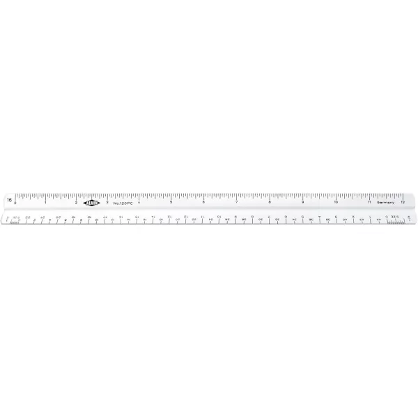 imageALVIN Metric Triangular Scale 12quot Model 117PM White Drafting and Architecture Ruler for Drawing Planning and Design Ideal for Professionals and Students  12 InchesCombo EnglishMetric 150  1100