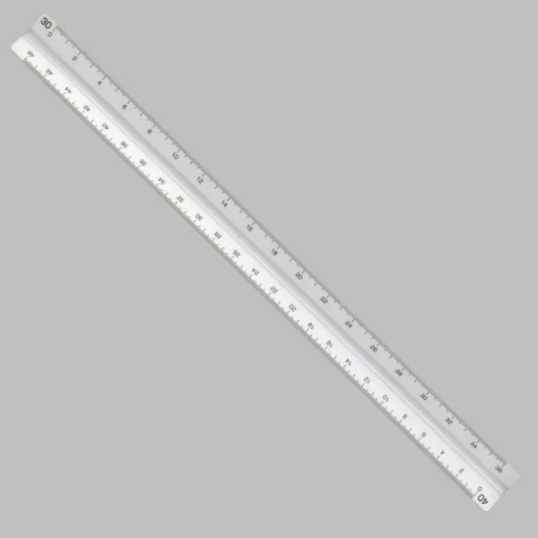 imageALVIN Metric Triangular Scale 12quot Model 117PM White Drafting and Architecture Ruler for Drawing Planning and Design Ideal for Professionals and Students  12 InchesEngineer