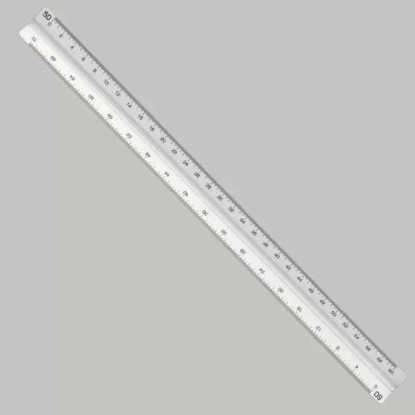 imageALVIN Metric Triangular Scale 12quot Model 117PM White Drafting and Architecture Ruler for Drawing Planning and Design Ideal for Professionals and Students  12 InchesEngineer