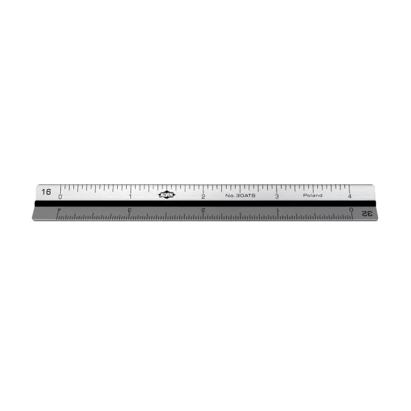 imageALVIN Mini Aluminum Engineer Triangular Scale Ruler Drawing and Design Tool for Students and Professionals Great for Drafting Architecture Engineering and Art  4 InchesArchitect