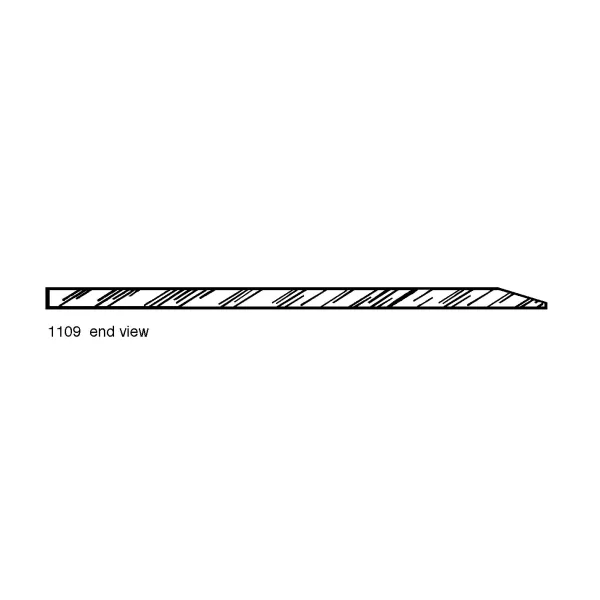 imageALVIN Straight Edge 24quot Tempered Stainless Steel Model 110924 Straightedge for Cutting Mats Paper Leather and Glass 2 Inches Wide x 093 Thick x 24 inches Long36 Inches