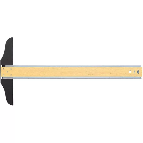 imageALVIN Wood TSquare 24quot Transparent Edge Model C24 for Art Framing and Drafting  24quot inches