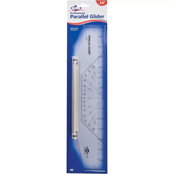 imageAlvin Professional Parallel Gilders Premium Rolling Ruler Drafting and Architecture Tool for Students Hobbyists and Professionals  14 Inches