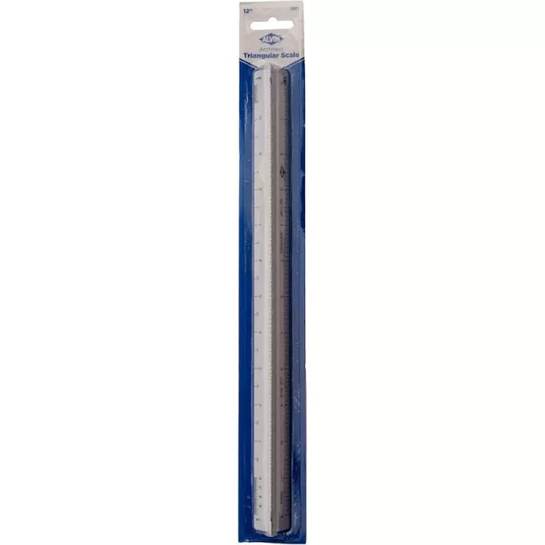 imageALVIN Metric Triangular Scale 12quot Model 117PM White Drafting and Architecture Ruler for Drawing Planning and Design Ideal for Professionals and Students  12 InchesArchitect Carded