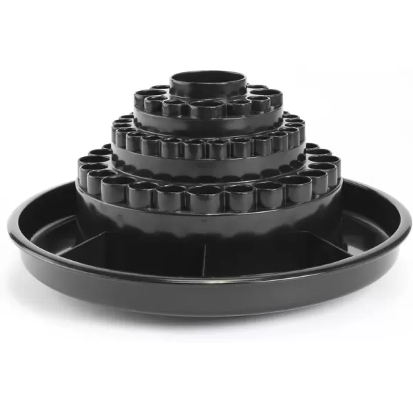 imageALVIN SpinOTray 98932 Rotating Desktop Receptacle Art Drafting and Design Storage Tool Great for Students Hobbyists and Professionals Alike  BlackBlack