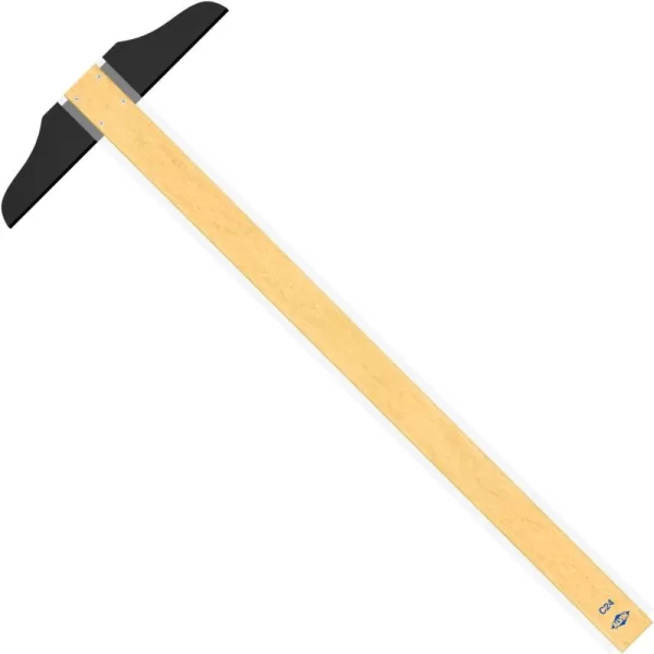 imageALVIN Wood TSquare 24quot Transparent Edge Model C24 for Art Framing and Drafting  24quot inches