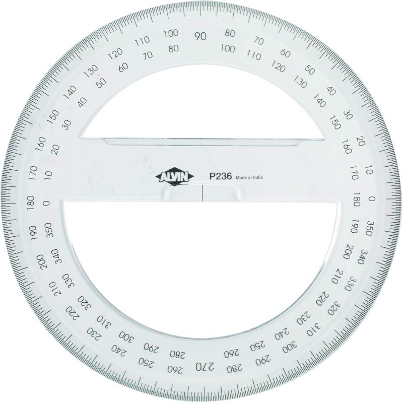 imageAlvin P236 Circular Protractor 360 Degrees  6quot6