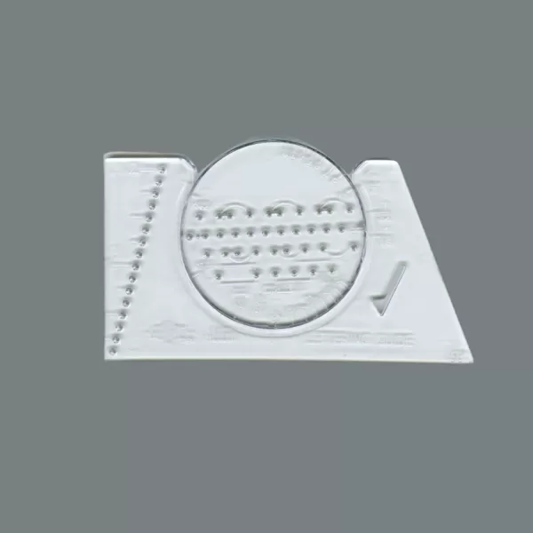 imageALVIN AL666 Lettering Guide And Rule Template Multipurpose Tool For Drafting Design And Architecture Great For Students And Professionals  388 L X 238 H