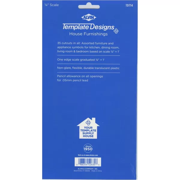 imageALVIN TD5361 Landscape Design Template Drawing and Drafting Tool for Artists Architects Design and Drafting 18 Inches ScaleHouse Furnishings Template