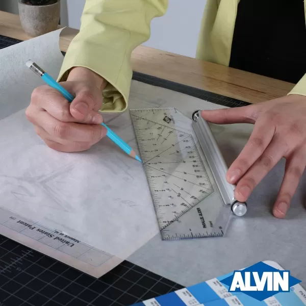 imageAlvin 295M EasytoUse Professional Parallel Glider Metric  10 Inches
