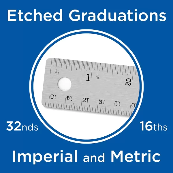 imageAlvin Stainless Steel Ruler Metal 15 Inches24