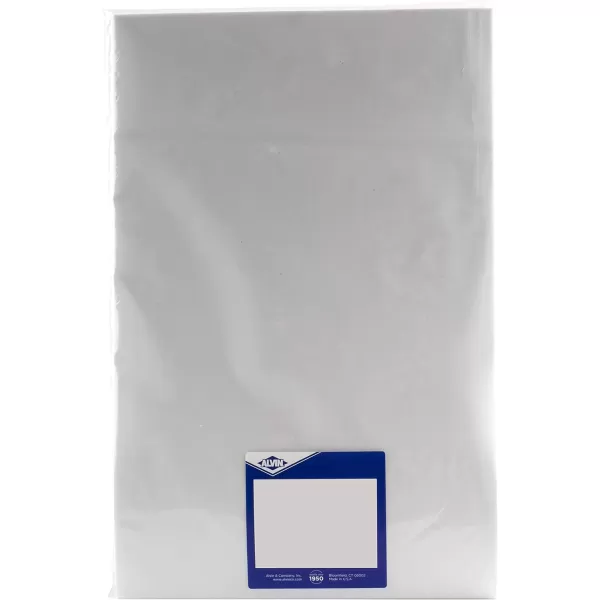 imageALVIN 6855B3 AlvaLine Tracing Paper Pack with Title Block and Border Vellum Paper Suitable with Pencil and Pen No Smudge  100 Sheet Pack 11quot x 17quot24 x 36