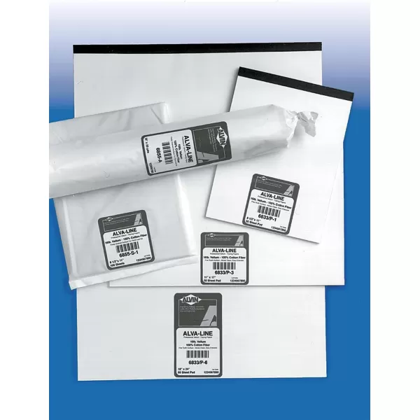 imageALVIN 6855B3 AlvaLine Tracing Paper Pack with Title Block and Border Vellum Paper Suitable with Pencil and Pen No Smudge  100 Sheet Pack 11quot x 17quot11 x 17