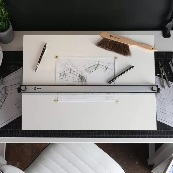 imageALVIN Portable Drafting Board Size 24quot x 36quot Model PXB36 Easily Adjustable Drafting and Architecture Tool for Students and Professionals Drawing Board with Ergonomic Carrying Handle  24 x 36 Inches23 x 31