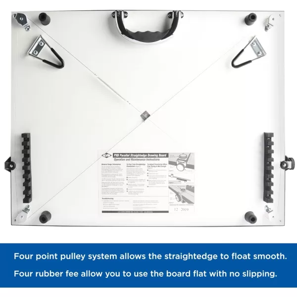 imageALVIN Portable Drafting Board Size 24quot x 36quot Model PXB36 Easily Adjustable Drafting and Architecture Tool for Students and Professionals Drawing Board with Ergonomic Carrying Handle  24 x 36 Inches23 x 31