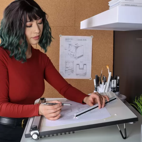 imageALVIN Portable Drafting Board Size 24quot x 36quot Model PXB36 Easily Adjustable Drafting and Architecture Tool for Students and Professionals Drawing Board with Ergonomic Carrying Handle  24 x 36 Inches23 x 31